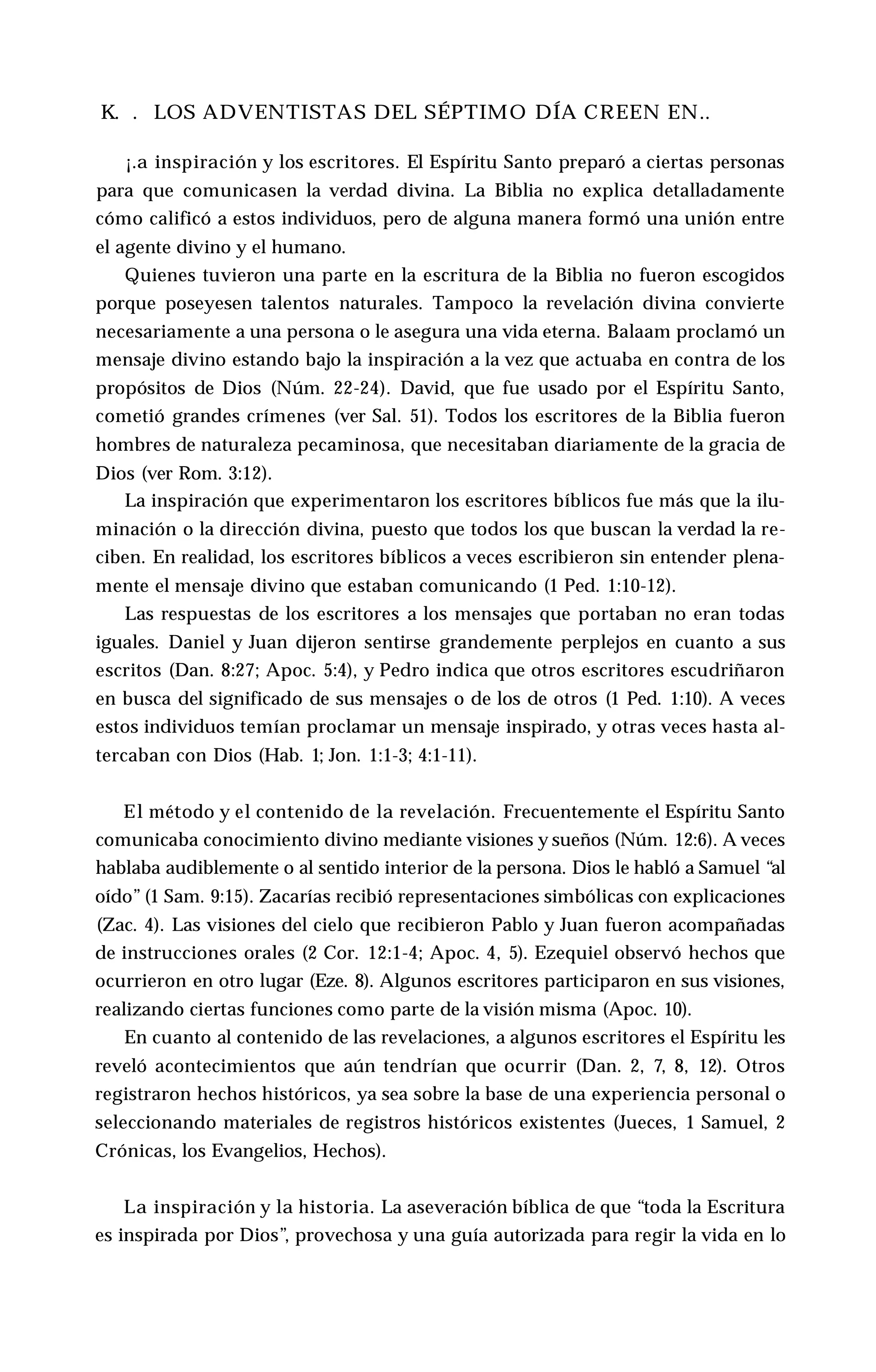 Libro de las 28 Creencias de los Adventistas del Séptimo Día | PDF
