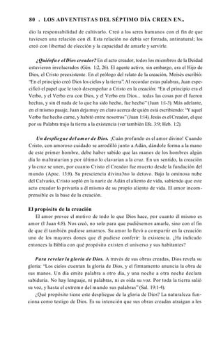 Libro de las 28 Creencias de los Adventistas del Séptimo Día | PDF