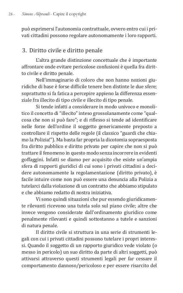 Capire Il Copyright Libro Di Simone Aliprandi Ed 2012