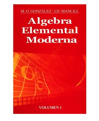 Libro algebra de mancil