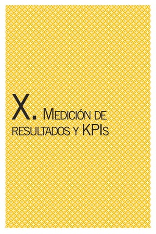 X. M
RESUL
       EDICIÓN DE
     TADOS Y KPIS
 