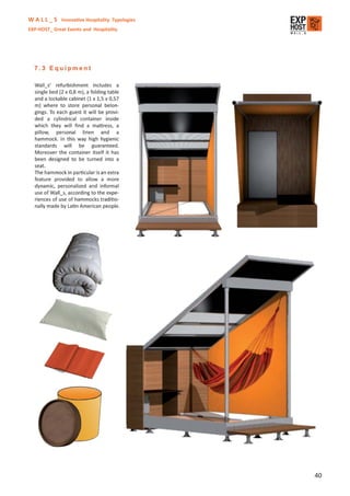 W A L L _ S Innovative Hospitality Typologies
EXP-HOST_ Great Events and Hospitality




                                                40
 