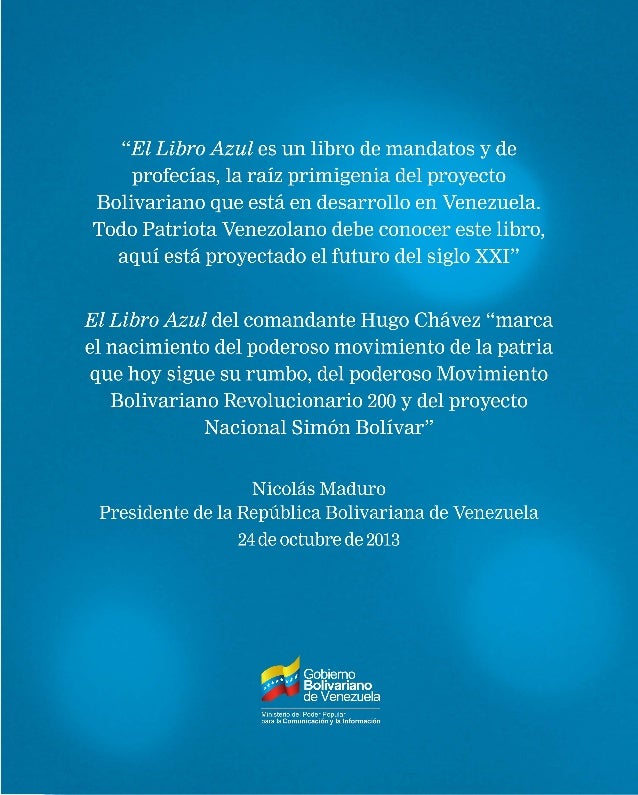 Libro Azul
