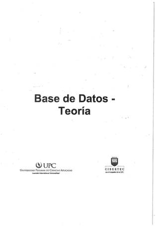 Libro base de datos - teoria