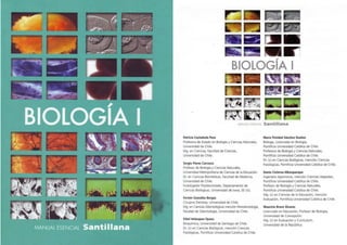 Libro biologia 1 santillana