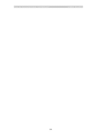 P l a n d e A c c e s i b i l i d a d “ A C C E P L A N ” L I B R O B L A N C O
166
 