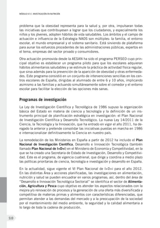 Libro Blanco de la Nutrición en España