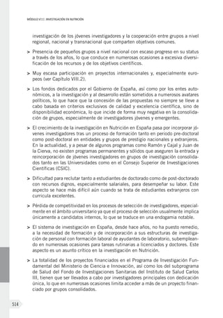 Libro Blanco de la Nutrición en España