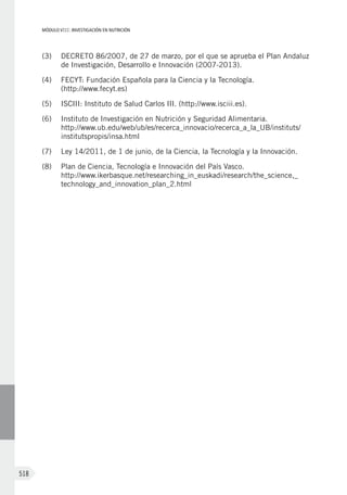 Libro Blanco de la Nutrición en España