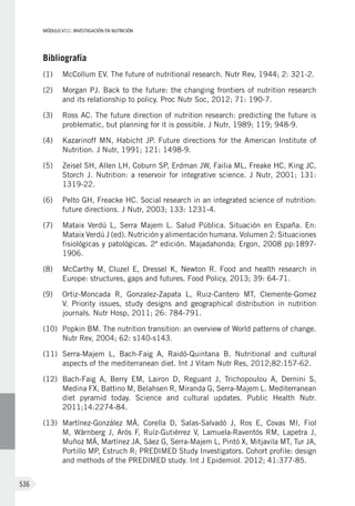 Libro Blanco de la Nutrición en España