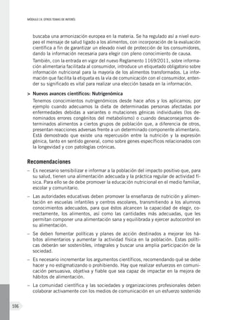 Libro Blanco de la Nutrición en España