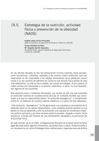 Libro Blanco de la Nutrición en España