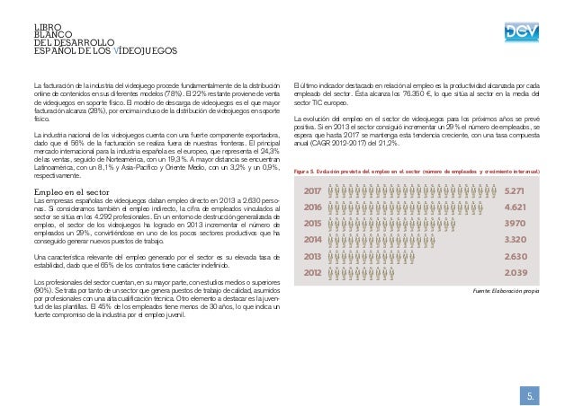Resumen Ejecutivo Libro Blanco Del Desarrollo Espanol De Videojuego