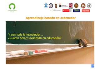 Aprendizaje basado en ordenador

Y con toda la tecnología….
¿Cuánto hemos avanzado en educación?

14

 