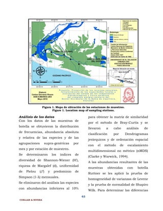 El Ecosistema de Manglar de la Bahia de Jiquilisco. | PDF