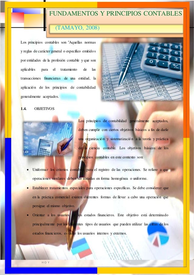 UEMCAM
23 | P á g i n a V I V E L A V I D A C O M O S I F U E R A
H O Y
Los principios contables son "Aquellas normas
y re...