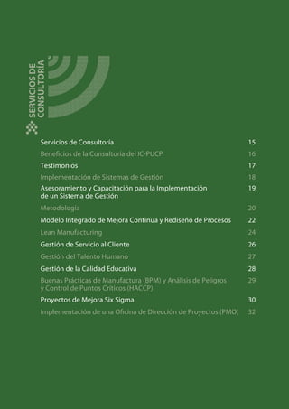 SERVICIOS DE
CONSULTORÍA
 