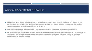 Libro de baruc PPT
