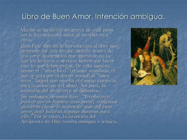 Estructura Del Libro De Buen Amor Estructura Del Libro De Buen Amor