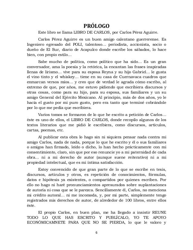 Libro de Carlos
