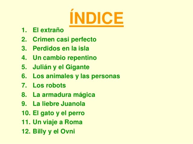 Libro de cuentos