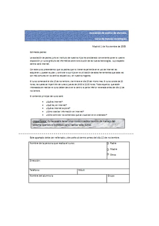 Libro de ejercicos word