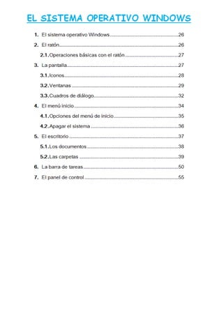 Libro de ejercicos word