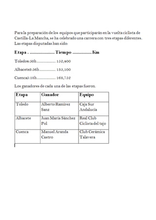 Libro de ejercicos word