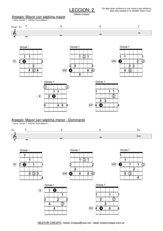 libro de guitarra acustica metodos iniciales | PDF