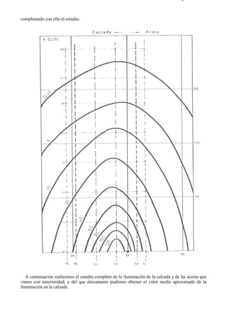 9-4                                                                                 Página 13 de 37



completando con ello el estudio.




   A continuación realicemos el estudio completo de la iluminación de la calzada y de las aceras que
vimos con anterioridad, y del que únicamente pudimos obtener el valor medio aproximado de la
iluminación en la calzada.




file://C:Documents%20and%20SettingsgabrielEscritorioAAAELECTRICAS9-4....          28/03/2007
 