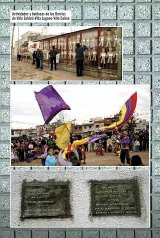 Actividades y baldosas de los Barrios
de Villa Soldati-Villa Lugano-Villa Celina
 