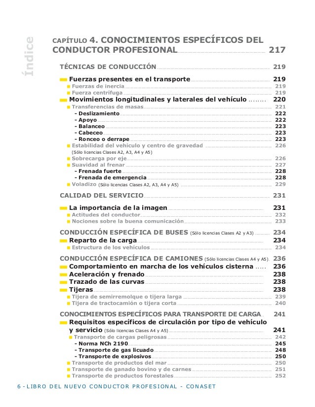 Libro Del Nuevo Conductor Profesional De Conaset | libro del nuevo conductor profesional de conaset Libro Del Nuevo Conductor Profesional De Conaset | libro del nuevo conductor profesional de conaset