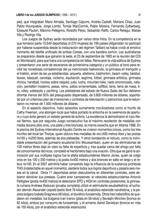 Libro de los juegos olimpicos 1986 2012 | PDF