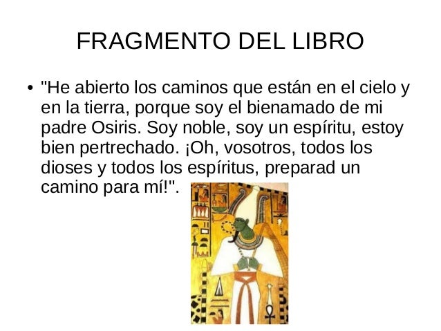 El libro de los muertos
