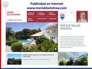 Publicidad en Internet Exclusiva
www.mariablackshaw.com
 
