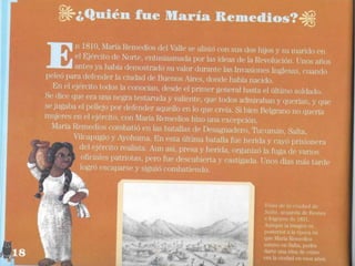 ¿A dónde va María Remedios?