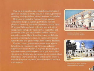 ¿A dónde va María Remedios?