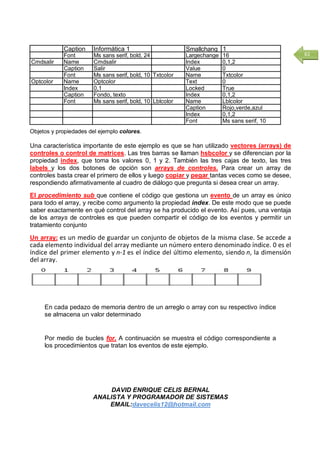 Libro de programacion visual basic 6 0 | PDF