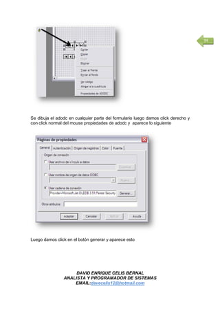 Libro de programacion visual basic 6 0 | PDF