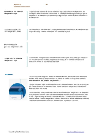 Libro de proyectos del kit oficial de Arduino en castellano completo ...