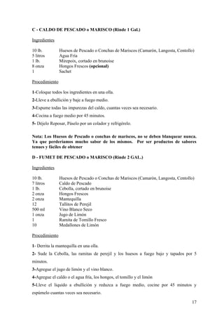 LIBRO DE TECNICAS CULINARIAS I