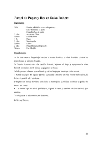 LIBRO DE TECNICAS CULINARIAS I