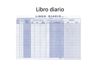 Libro diario
 