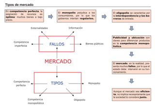 Estrategia maximin: bajar precios.
Estrategia maximax: bajar precios.
Estrategia dominante: bajar precios.
Equilibrio de Nash: ambas bajan precios
Aplicaciones prácticas de la teoría de juegos
Dos empresas (X e Y) tienen estructura de costes, producto y demanda idénticos. Se
han puesto de acuerdo y han subido el precio cobrando 1€ por unidad, obteniendo
unos beneficios de 10 millones de euros cada una (situación A).
Ambas empresas están barajando la posibilidad de bajar el precio hasta 0,60 €, para
ganar cuota de mercado a la empresa rival. Para calibrar los resultados de esta
medida deben tener en cuenta la posible reacción de la otra empresa.
-Si la empresa X baja el precio hasta 0,60 € y la empresa Y lo mantiene en 1 €, enton-
ces la empresa X gana 14 millones y la empresa Y tan sólo 5 (situación B).
-Si es la empresa Y la que baja el precio a 0,60 € manteniéndolo la X en 1€, entonces
la X sería la que ganase 5 millones y la Y los 14 (situación C).
-Si las dos deciden bajar el precio a 0,60€ los beneficios serían de 8 millones para
cada una (situación D). Esta situación es la mejor para los consumidores.
El papel de los gestores
Si los gestores son personas cautas, elegirán la opción que les garantice un resultado menos malo (la estrategia más segura). En este caso decidi-
rán bajar el precio ya que su peor opción (ganar 8 millones) es mejor que mantenerlo y ganar sólo 5 si la otra empresa decidiera bajarlo. Esta estrategia
consistente en elegir la política cuyo resultado peor posible es el menos malo se denomina maximin.
Si los gestores son muy audaces y optimistas elegirán también bajar los precios, ya que si la empresa rival no los modifica, obtendrán la máxima ganan-
cia (14 millones). Maximax es el nombre de la estrategia cuyo posible resultado es el mejor posible.
Si ambas estrategias conducen a un mismo resultado, estamos ante un juego de estrategia dominante (bajar los precios).
Se alcanza el equilibrio cuando la estrategia que elige cada jugador da el mejor resultado posible, dadas las estrategias de los otros jugadores. Esta
combinación de estrategias se denomina equilibrio de Nash (ambas bajan los precios)
sube el
precio
baja el
precio
sube el
precio
10-10 A 5-14 C
baja el
precio
14-5 B 8-8 D
Empresa Y
Empresa X
 