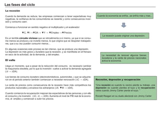 El consumo: bienes de consumo duraderos, no duraderos
y servicios.
Yd (Renta disponible) = C (consumo) + S (ahorro)
Ÿ 3,% 