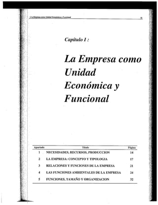Libro  El Sistema Empresa 1