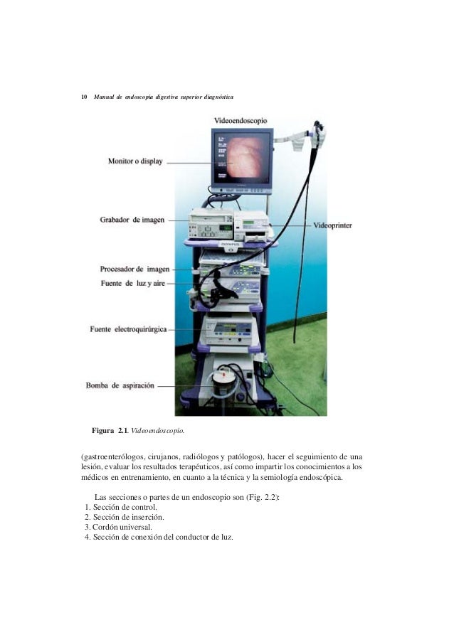 Manual de endoscopia digestiva superior diagnóstica