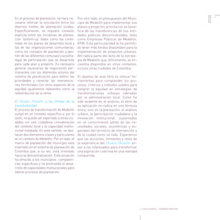 Equidad territorial en Medellín - la Empresa de Desarrollo Urbano EDU como motor de la transformación urbana