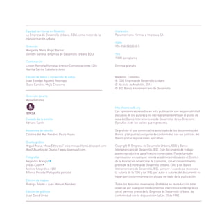 Equidad territorial en Medellín - la Empresa de Desarrollo Urbano EDU como motor de la transformación urbana