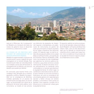 Equidad territorial en Medellín - la Empresa de Desarrollo Urbano EDU como motor de la transformación urbana